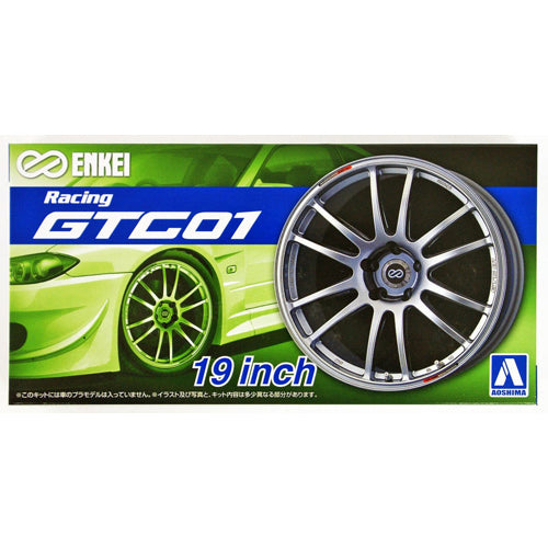 Enkei GTC 01 19" Wheel Set 1/24 Scale Model