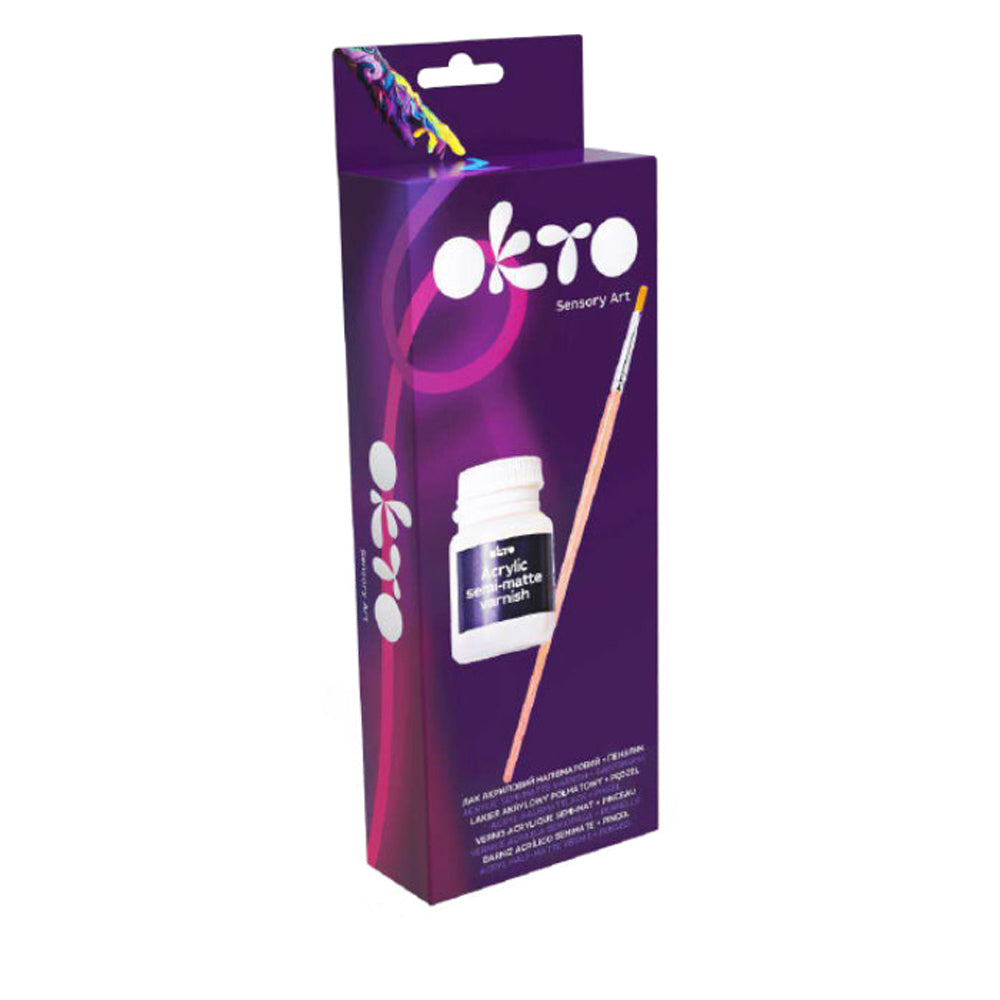 Acrylic 20mL Varnish with Paint Brush