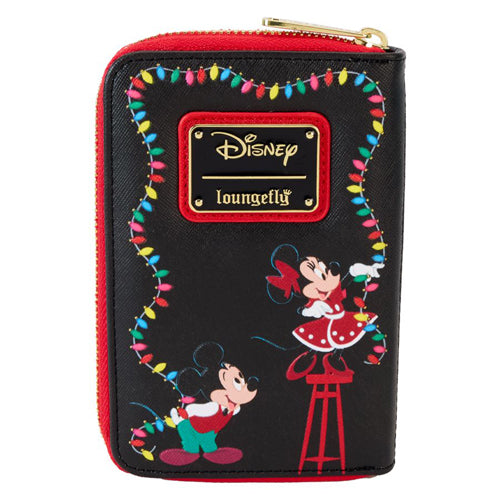 Disney Donald wrapped in Lights Zip Wallet