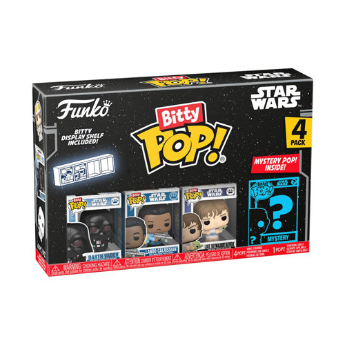 Star Wars Darth Vader Bitty Pop! 4-Pack