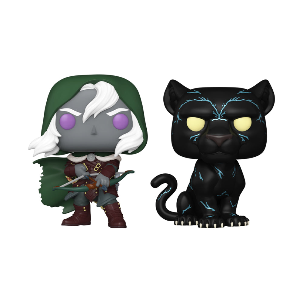 Dungeons & Dragons Drizzt Do'Urden & Guenhwyvar Pop! Vinyl 2pk