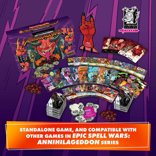 Epic Spell Wars Anihilageddon Satanic Panic Deck Building Game