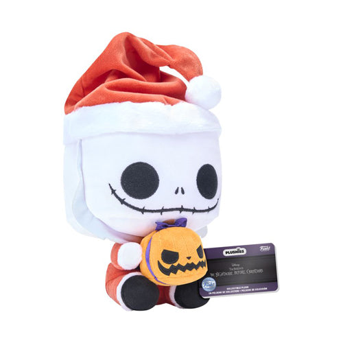 TNBC Santa Jack with Jack-o-lantern US Exclusive 7" Pop! Plush
