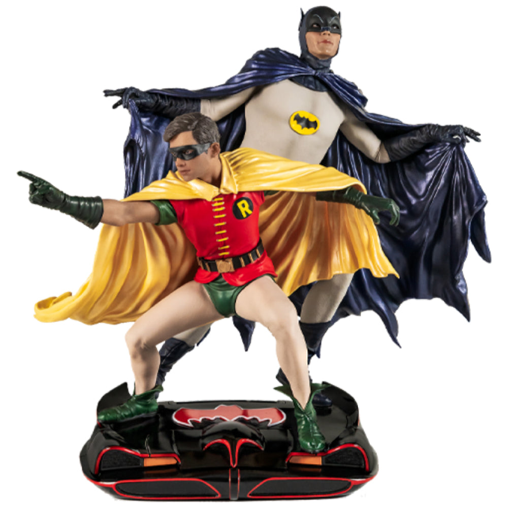 Batman & Robin 1:8 PVC Diorama