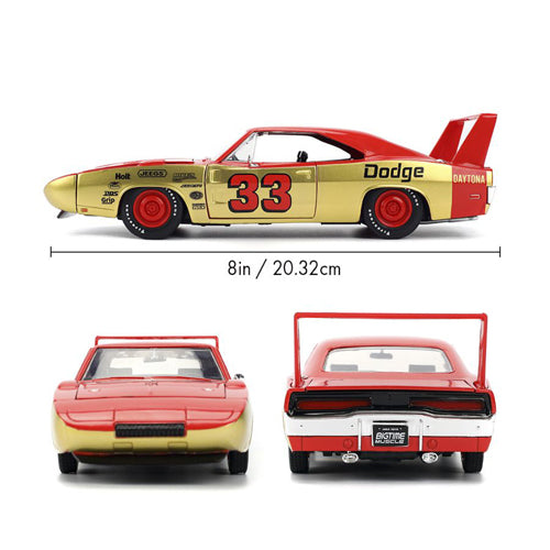 Big Time Muscle 1969 Dodge Charger Daytona 1:24 Diecast