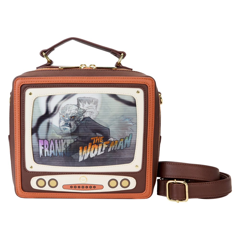 Vintage TV Triple Lenticular Crossbody Bag