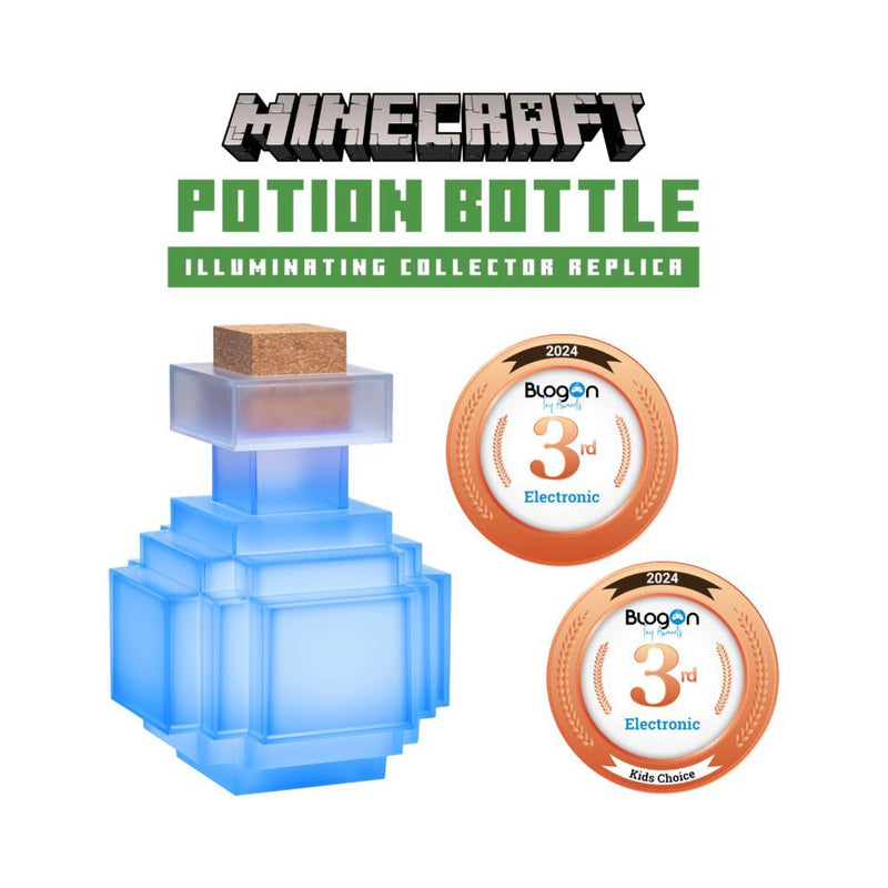 Minecraft Potion Bottle Illuminating Collector Replica
