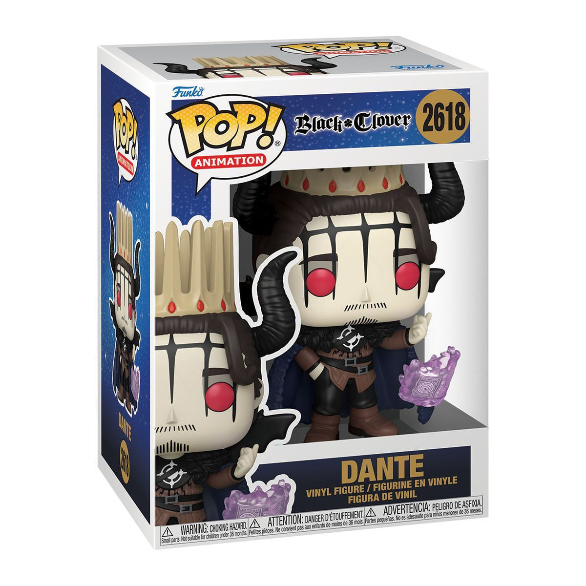 Black Clover Dante Pop! Vinyl