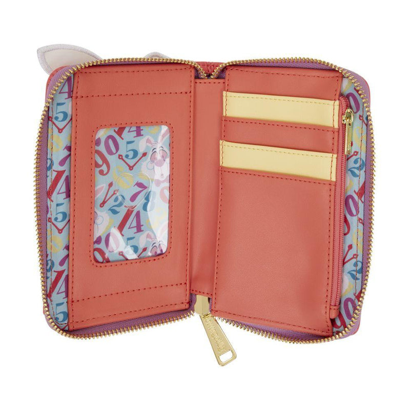 Alice in Wonderland (1951) White Rabbit Zip Around Wallet