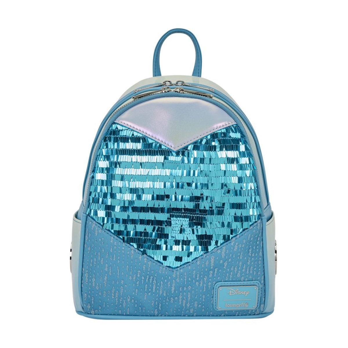 Frozen Elsa Glitter Sequin Cosplay Mini Backpack