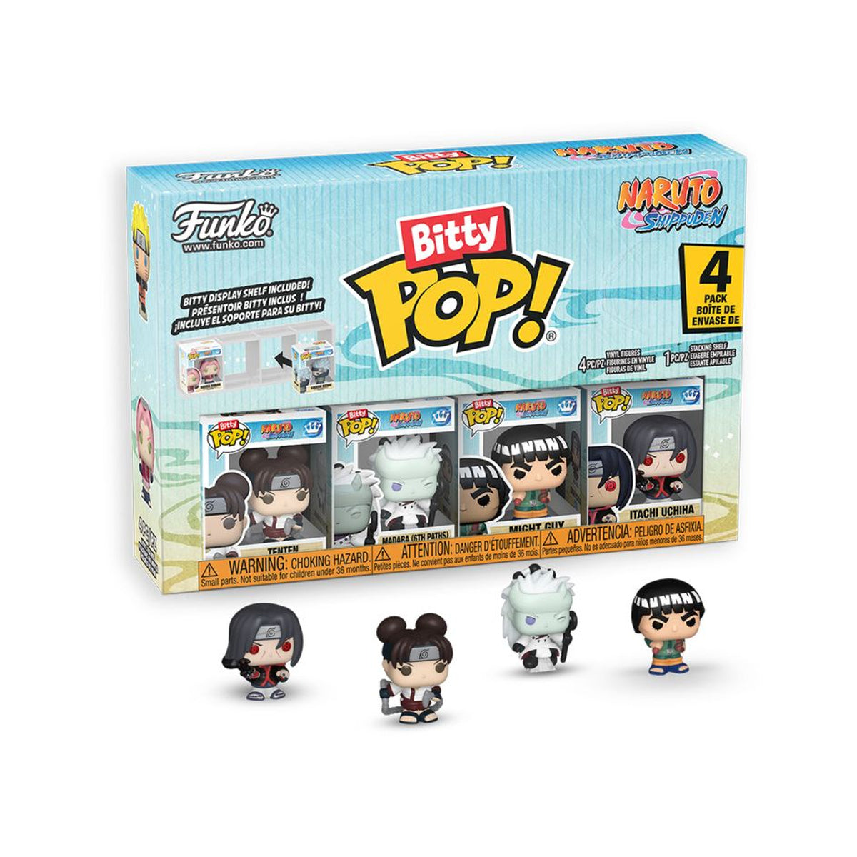 Naruto Bitty Pop! 4-Pack