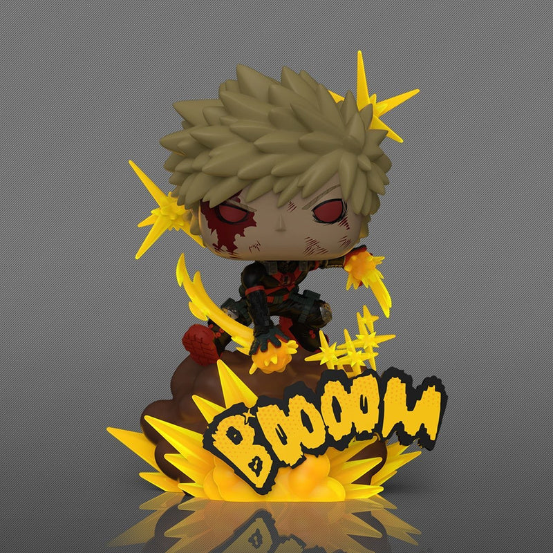 My Hero Academia Katsuki Bakugo (with Chase) Pop! Deluxe