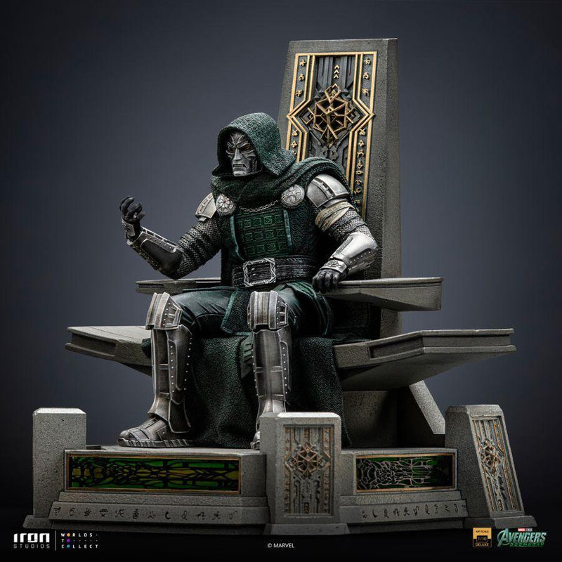 Avengers: Doomsday Doctor Doom on Throne Art Scale 1:10