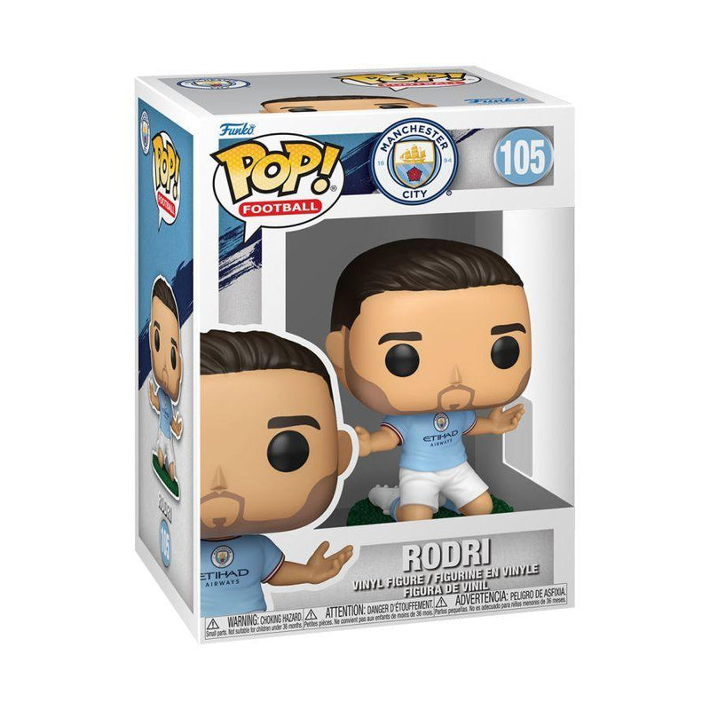 Football: Manchester City Rodri Cascante Pop! Vinyl