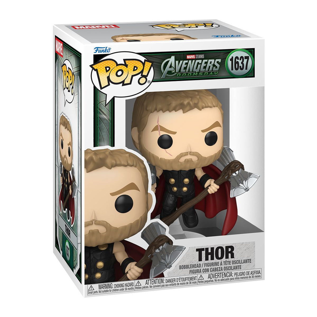 Avengers: Doomsday Thor with Mjolnir and Stormbreaker Pop!