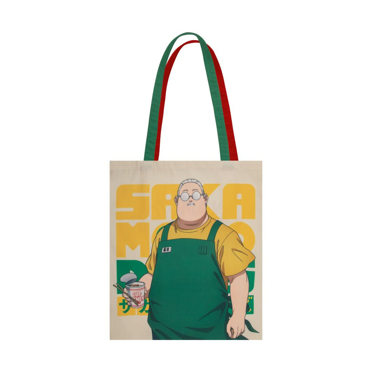 Sakamoto Days Ramen Noodles Tote Bag