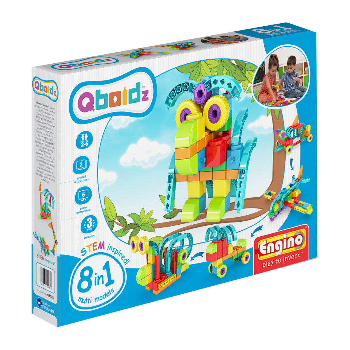 Engino Qboidz Kit