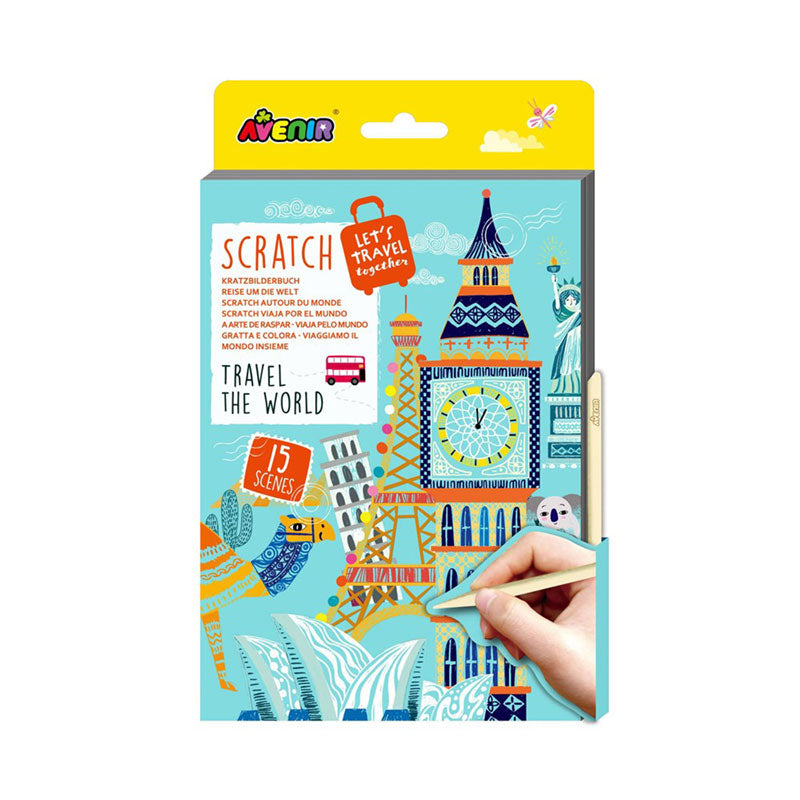 Avenir A5 Scratch Book
