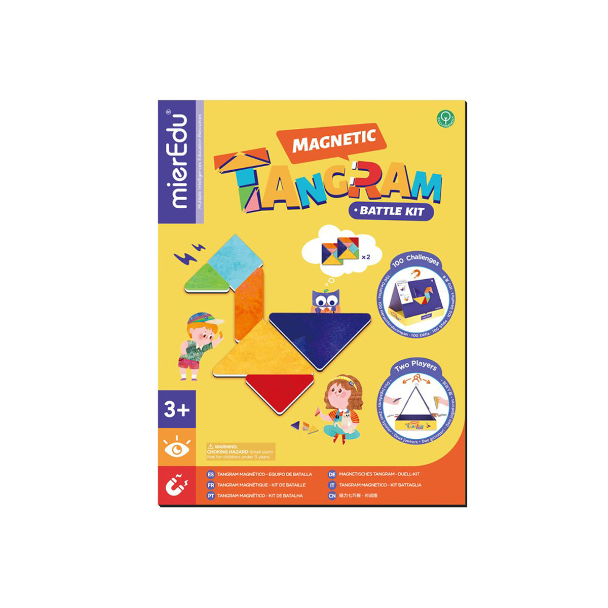 mierEdu Magnetic Tangram Kit