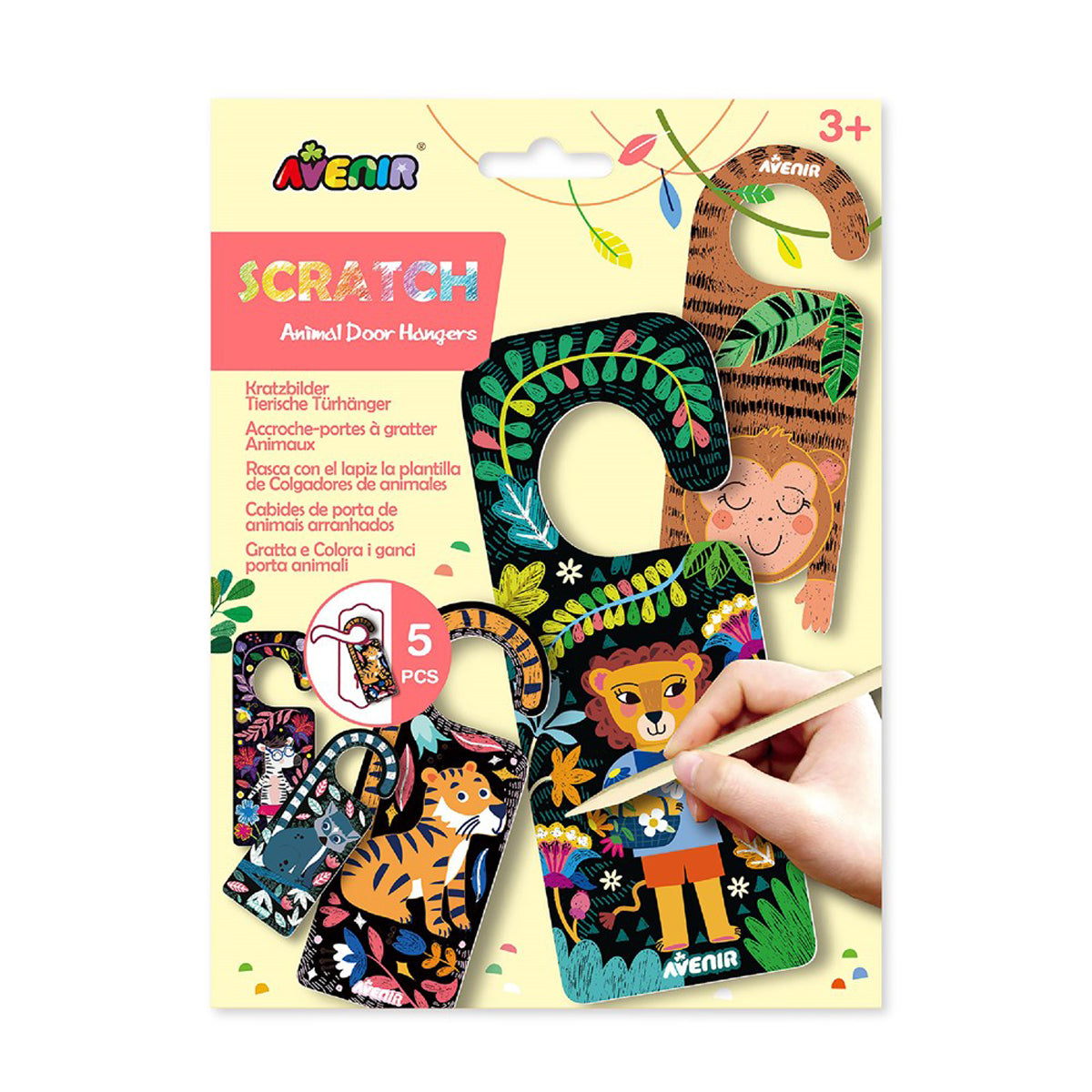 Avenir Animal Door Scratch Hangers