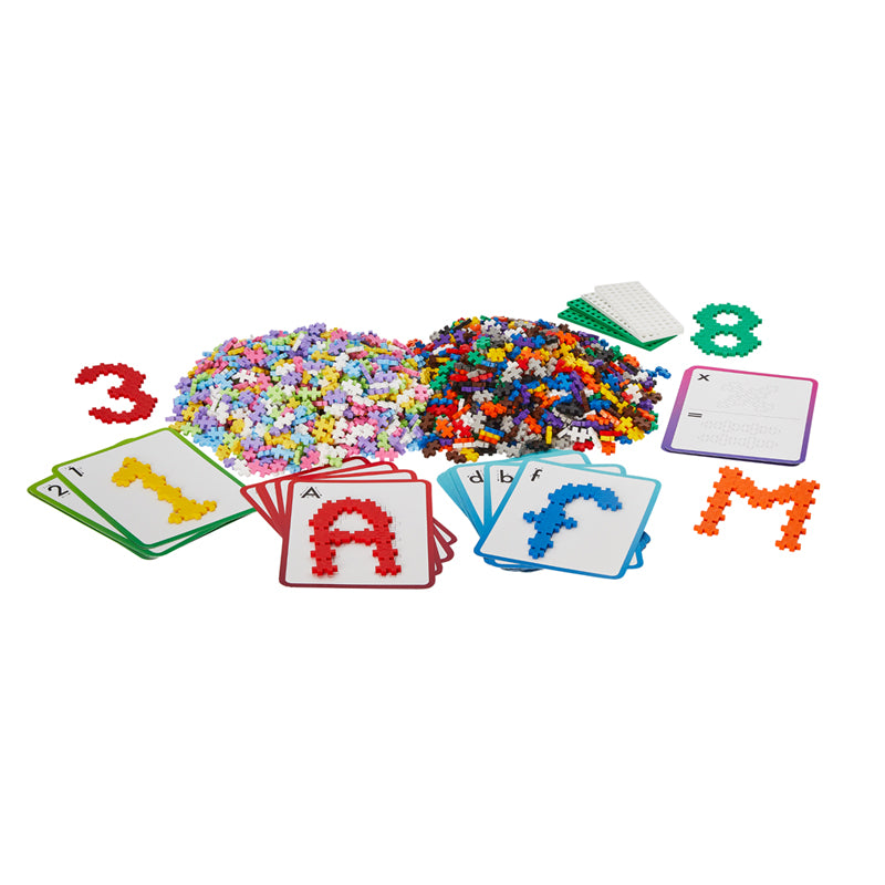 Plus-Plus ABC & 123 Box 2000pcs