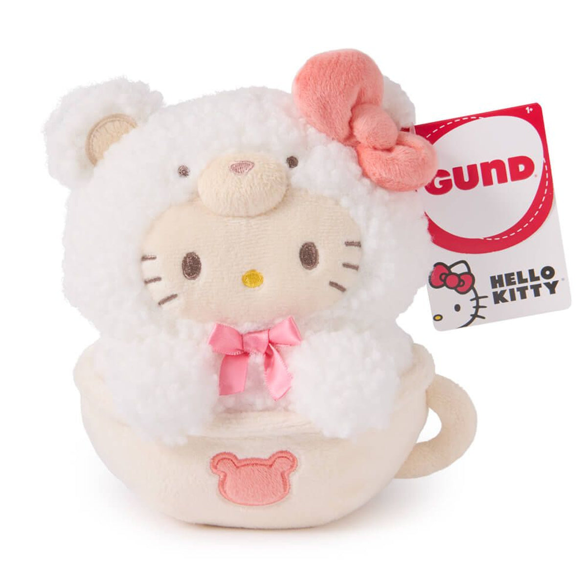 Hello Kitty Latte Bear Small Plush