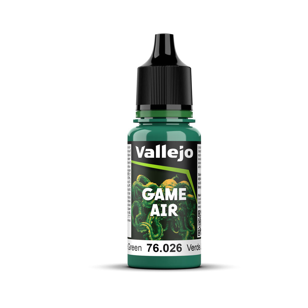 Vallejoゲームエアアクリルペイント18ml(緑)