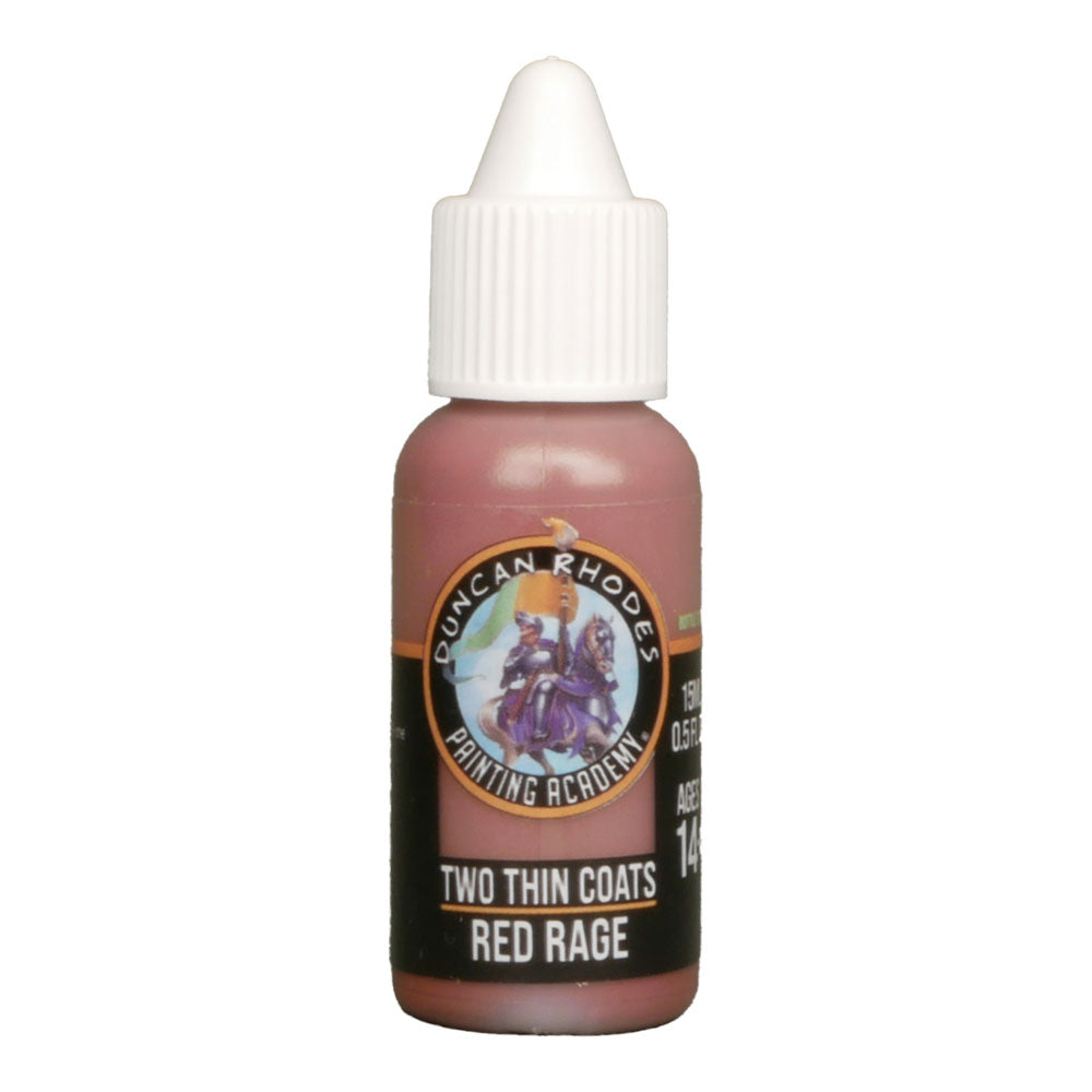 Two Thin Coats Acrylic Paint 15mL (Red)