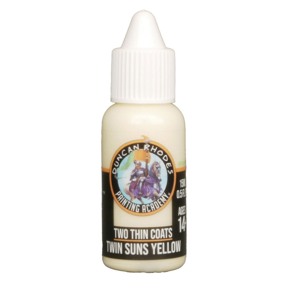 Two Thin Coats Acrylic Paint 15mL (Yellow)