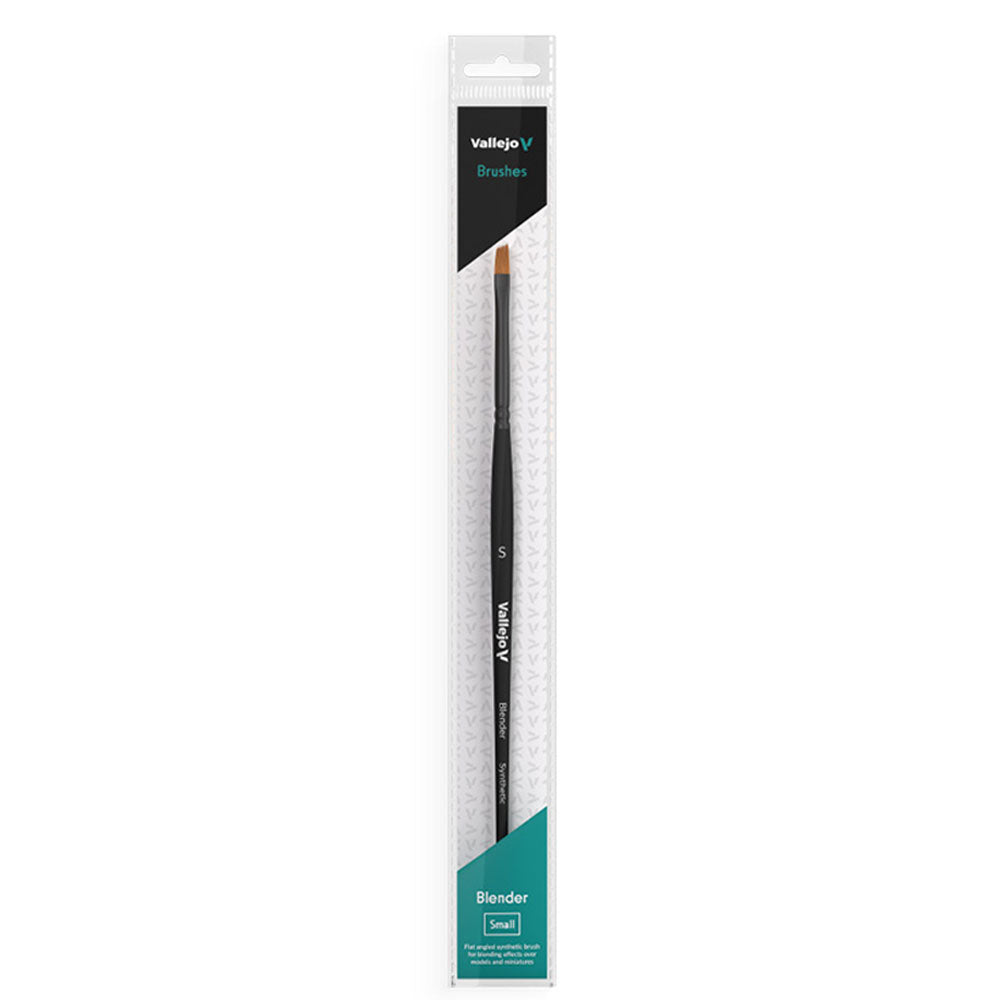 Vallejo Blender Flat Angled Synthetic Brush