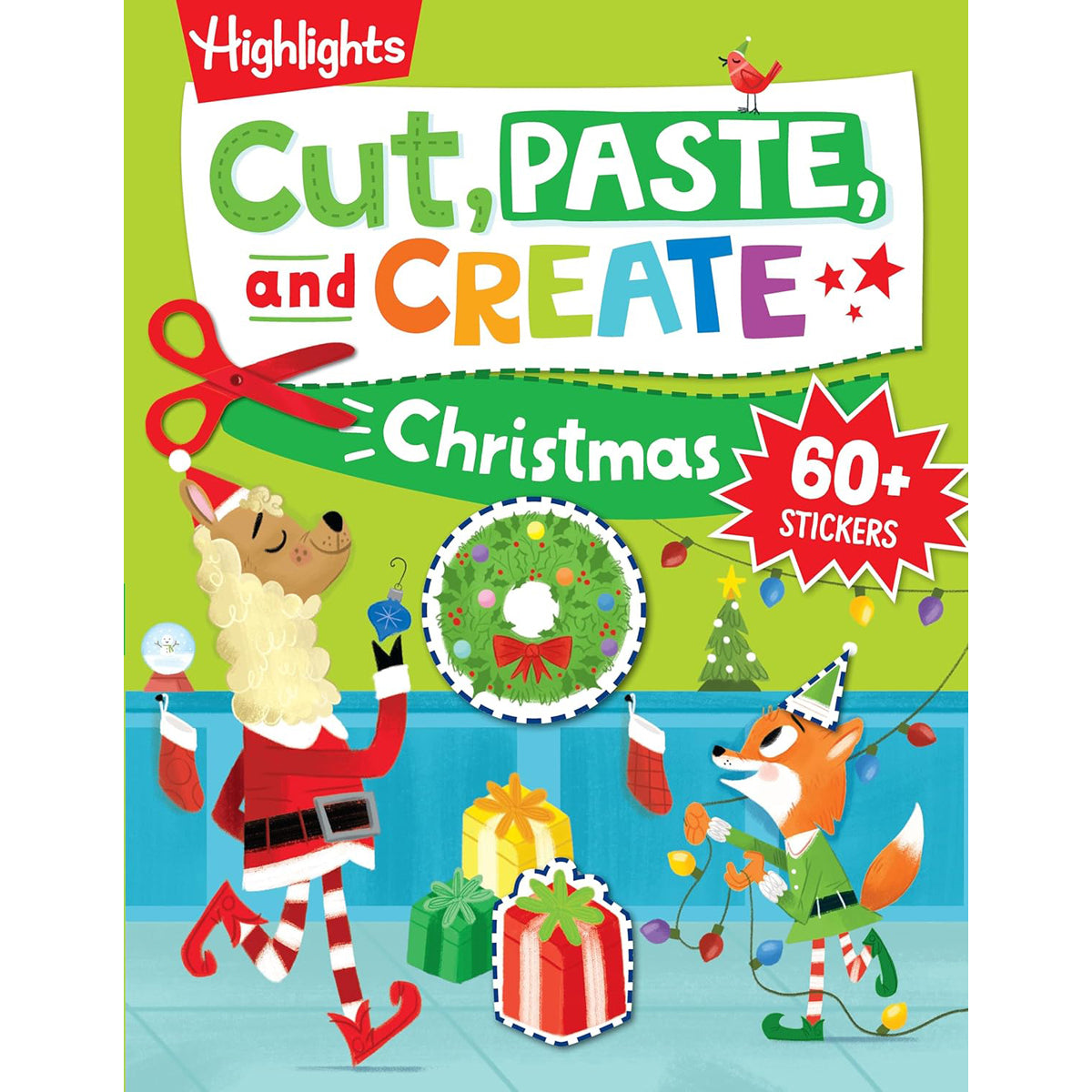 Cut, Paste, and Create Christmas: Scissor Skills Act. Book