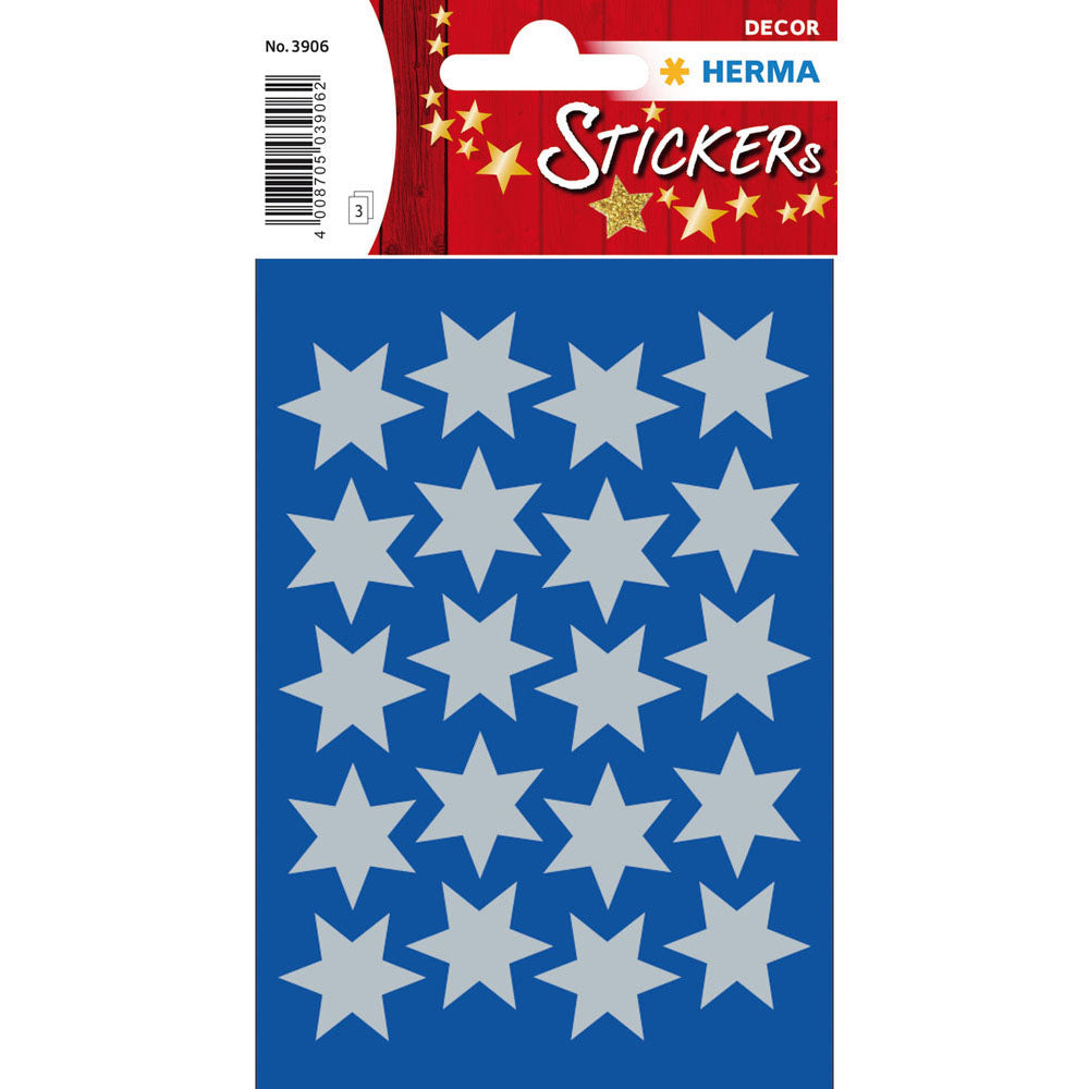 ヘルマ6位のステッカー装飾(銀)