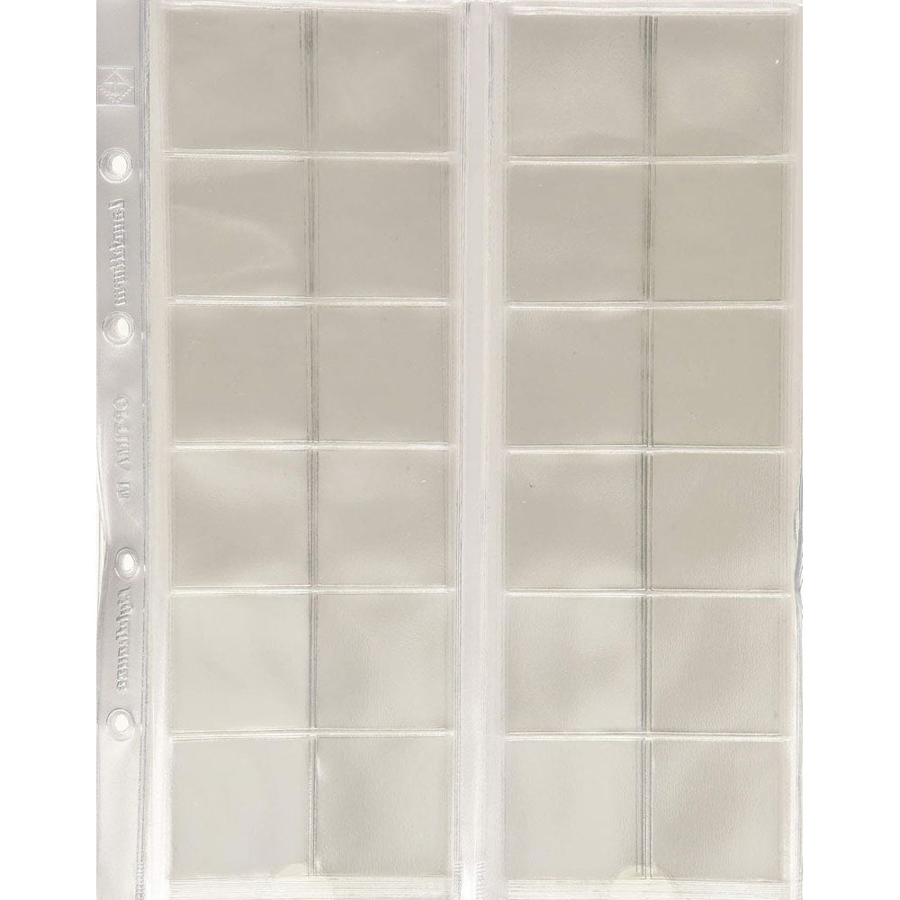 leuchtturm optimaコインシート5pk(クリア)