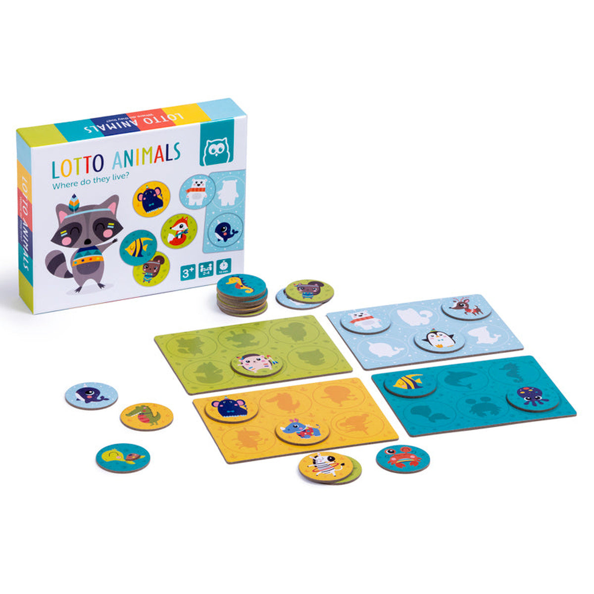 Eurekakids Lotto Animals Game