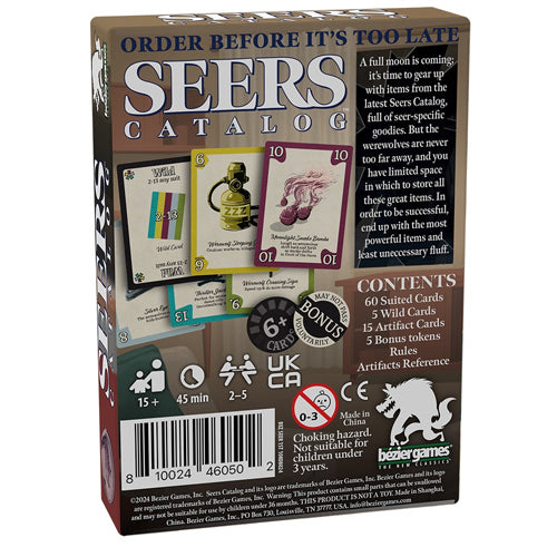 Seers Catalog Game