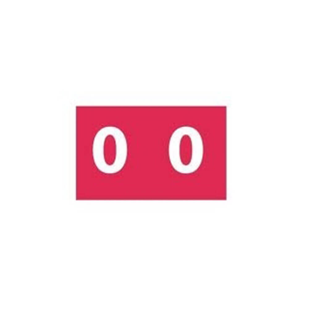 Etykiety kodowania kolorów Avery 25x38mm 180pk