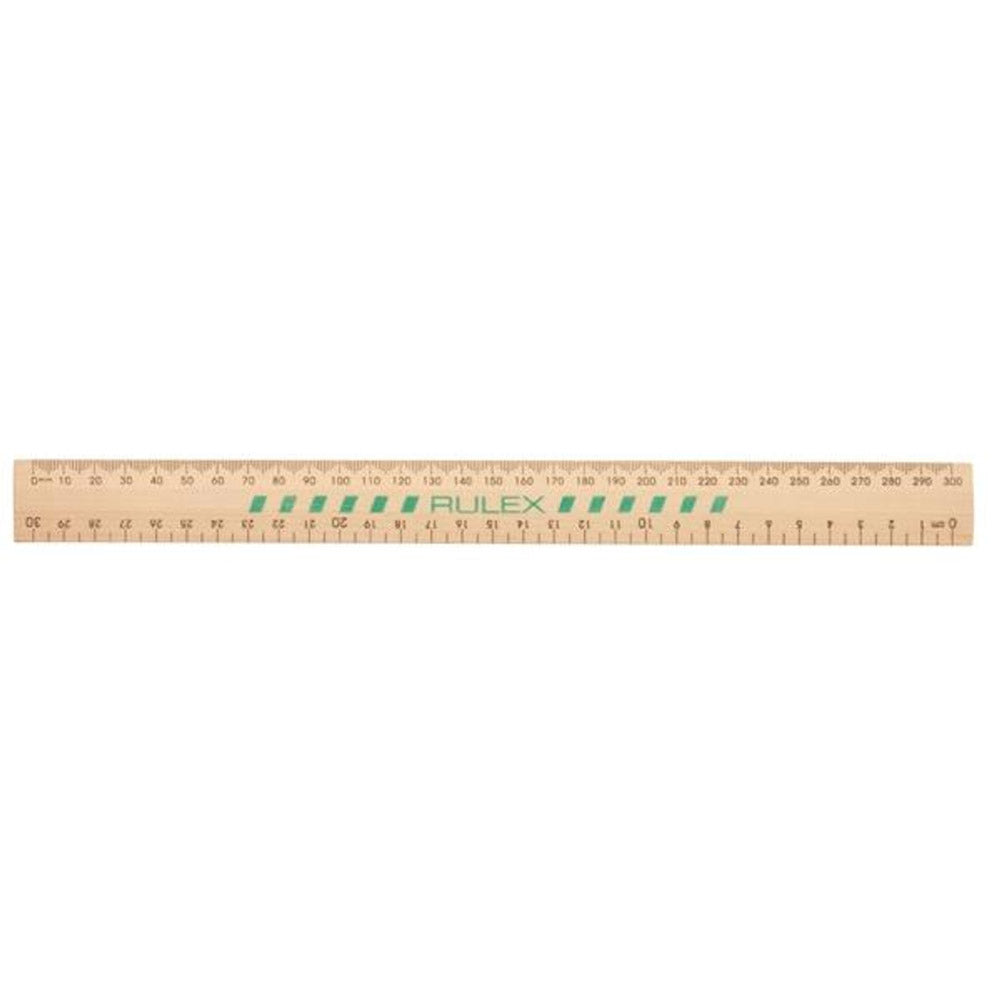 Celco Rulex Wooden Ruler 30 cm (upoleret)