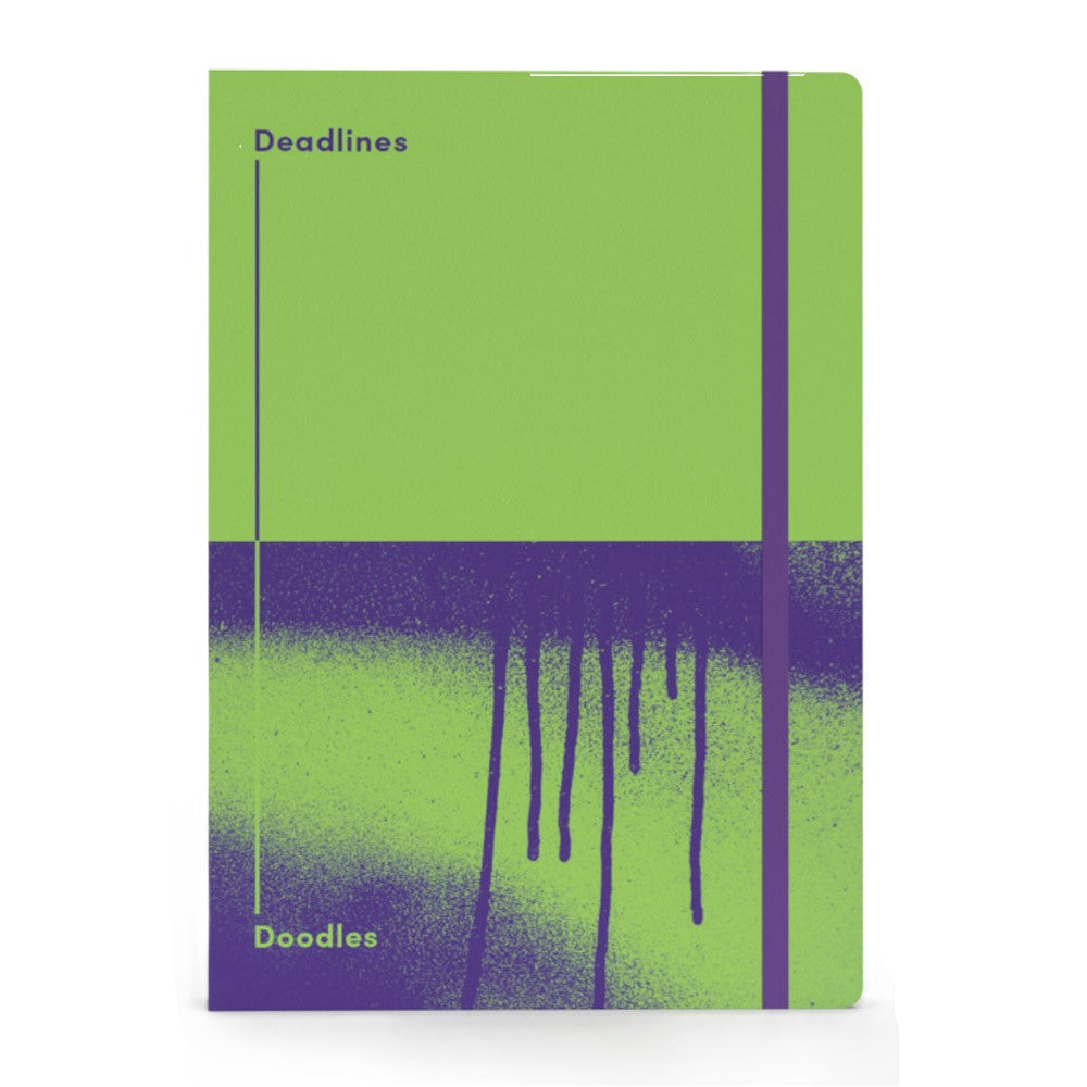 ジャンブル&CO A5は、グリッドノートブックを支配し、ドットします