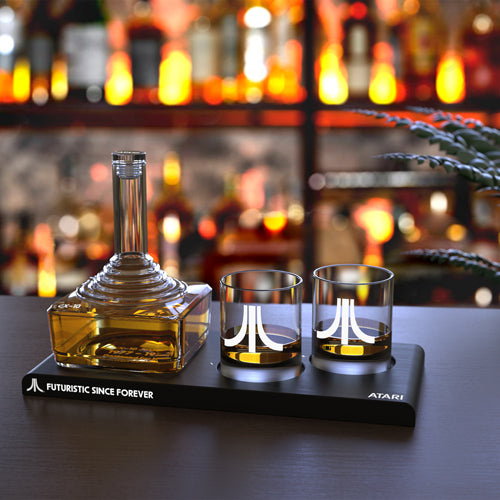Thumbs Up! Official Atari Joystick Decanter Set