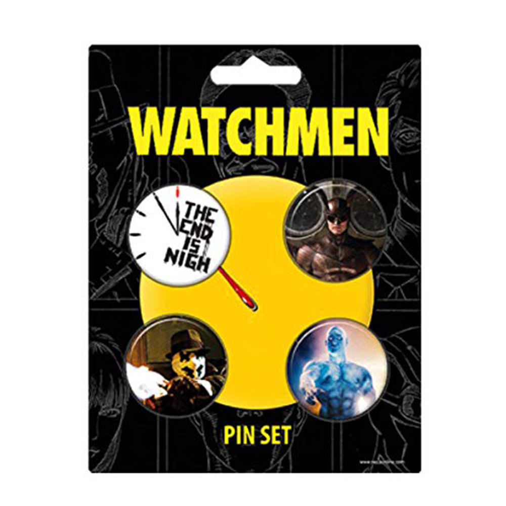 Watchmen Pin Conjunto de 4