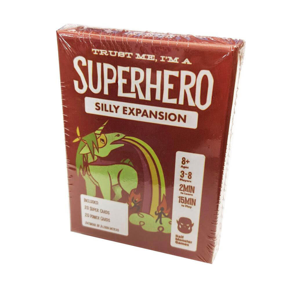 Fidati di me sono un'espansione del gioco di carte da supereroe