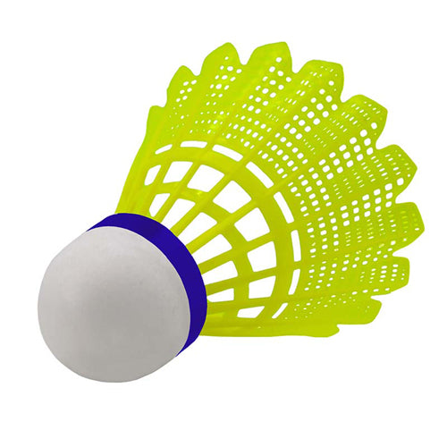 Wish Medium Speed Nylon Shuttlecock (Yellow)