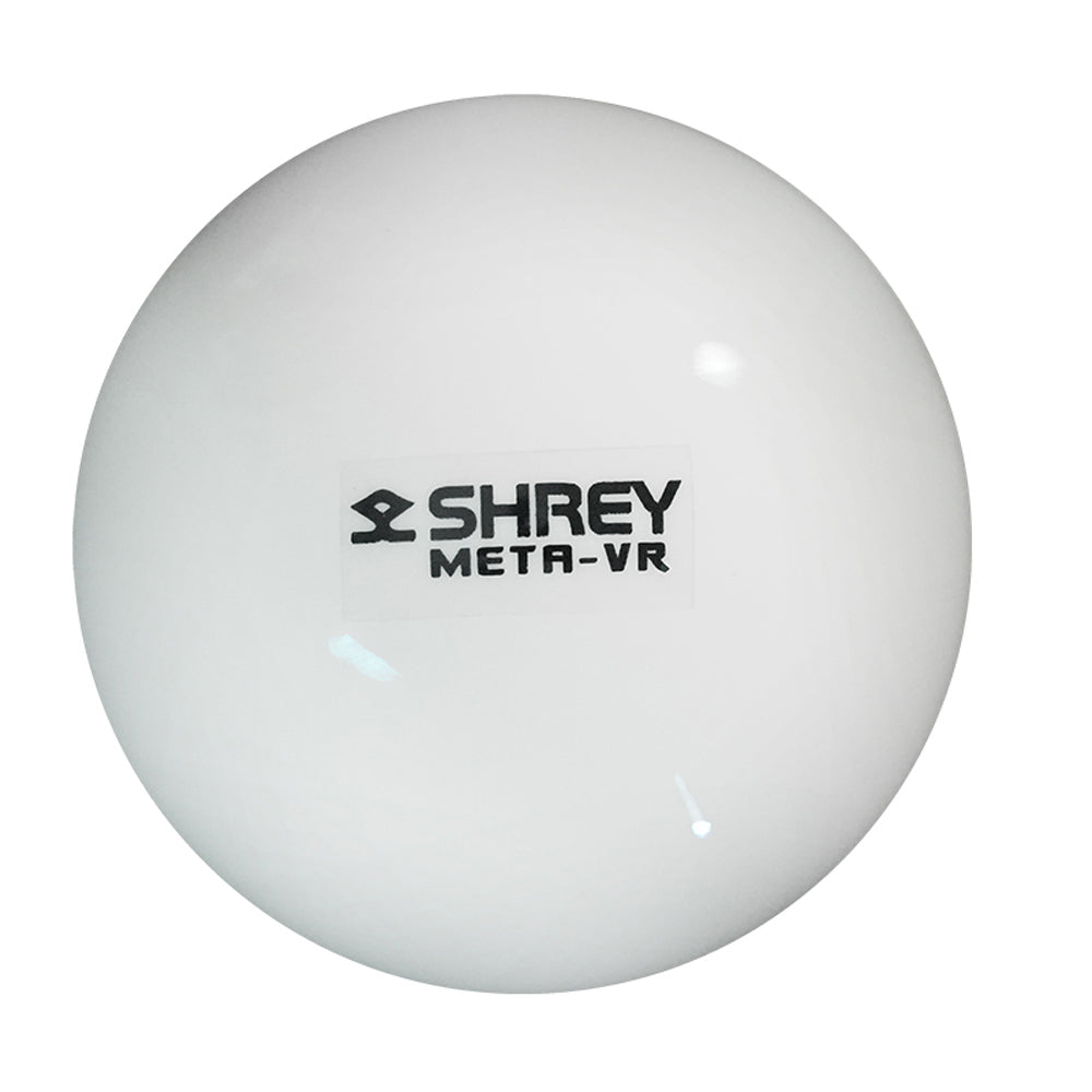 Shrey Meta VR Hollow Core Hockey Ball (White)