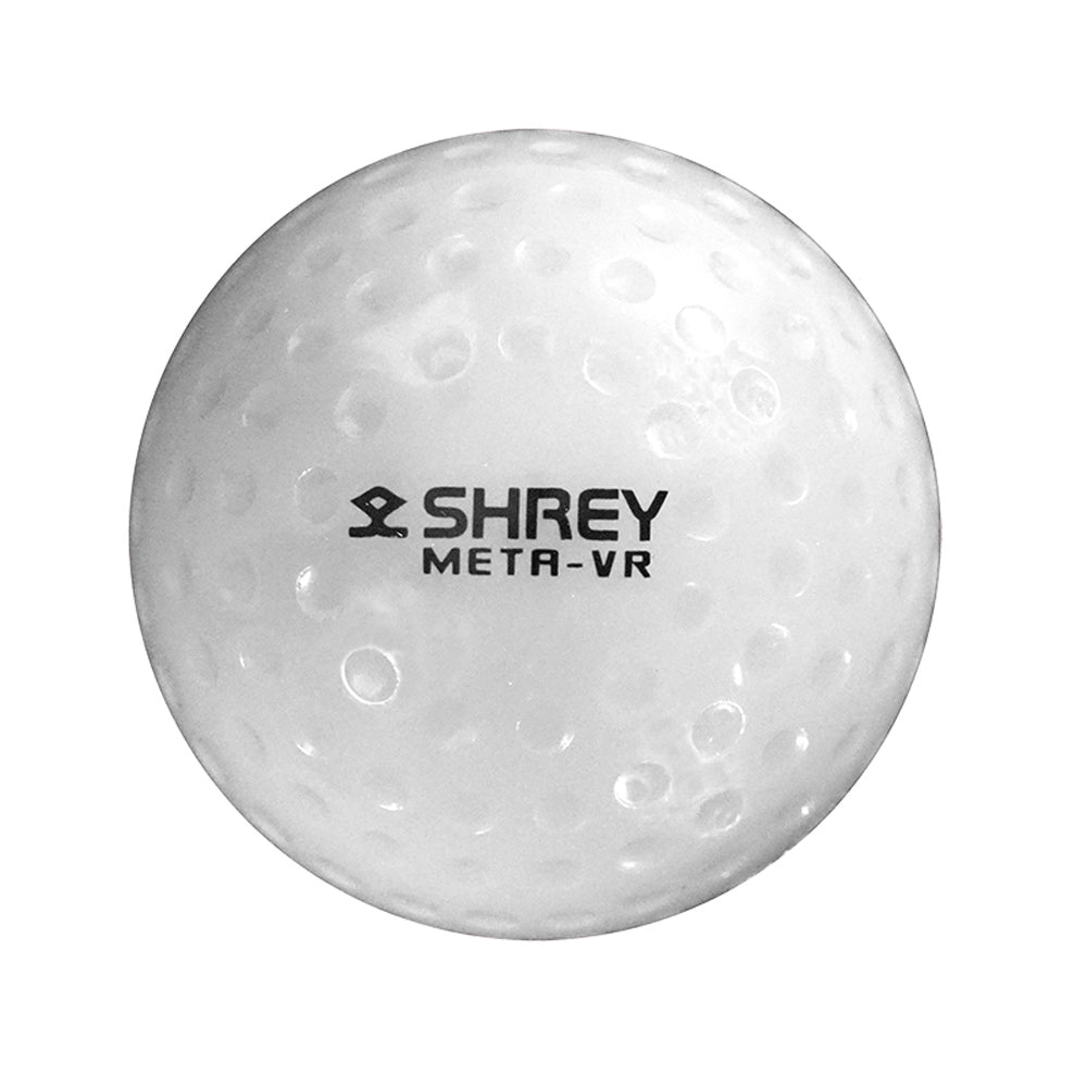 Shrey Meta VR Dimple Hollow Core Hockey Ball (White)