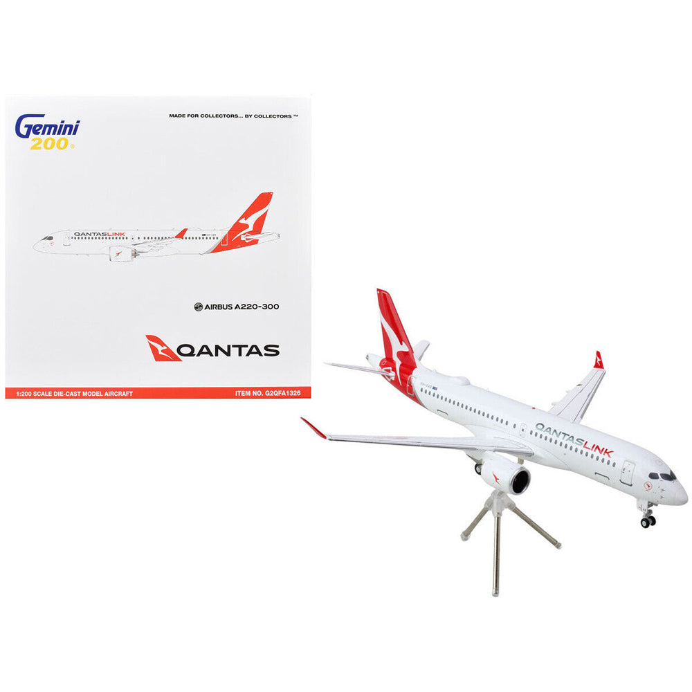 QantasLink A220-300 VH-X4B 1/200 Scale Aircraft Model