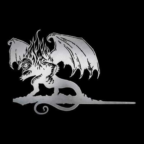 The Lord of the Rings Balrog Metalbird Corten Steel Silhouette