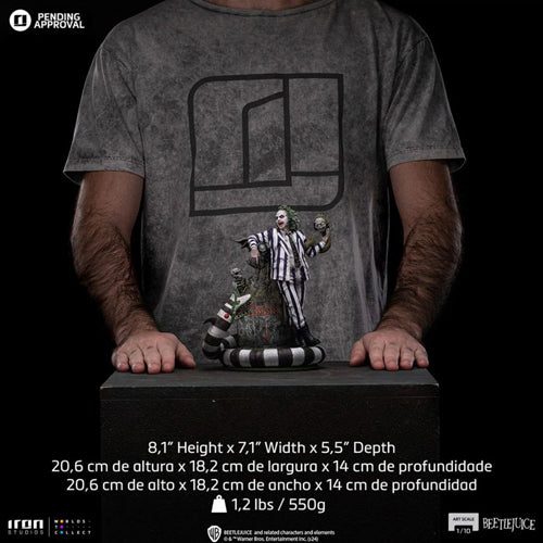 Beetlejuice 1:10 Scale Statue