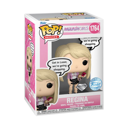 Mean Girls Regina Speech Bubble US Diamond Glitter Pop!