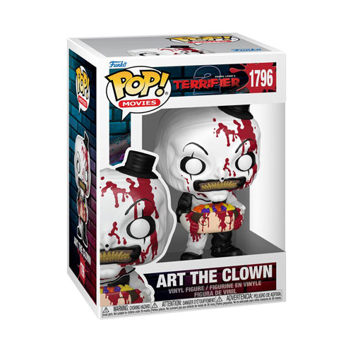 Terrifier Art the Clown with Decapitated Head Pop! Vinyl