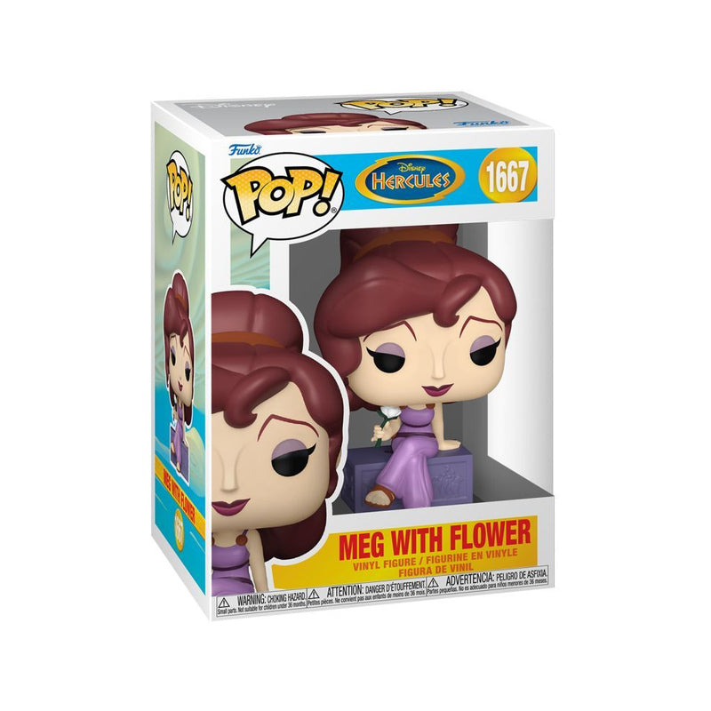 Hercules (1997) Megara with Flower Pop! Vinyl